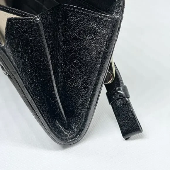 Chloé Black Lambskin Leather Wallet w/ Box & COA Card - Picture 10 of 12